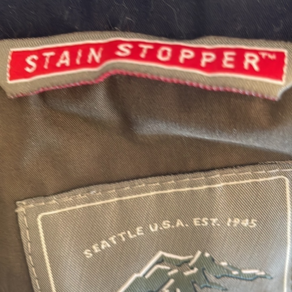 Pacific Trail Outdoor Wear Windbreaker Hooded Navy Blue M - Picture 8 of 10